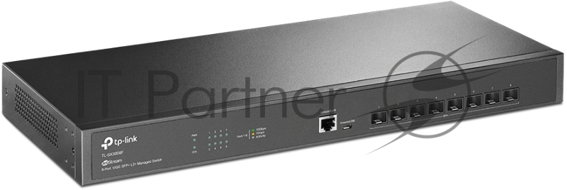 Коммутатор Fully managed switch with full 8-port 10G fiber ports and 160 Gbps switching capacity