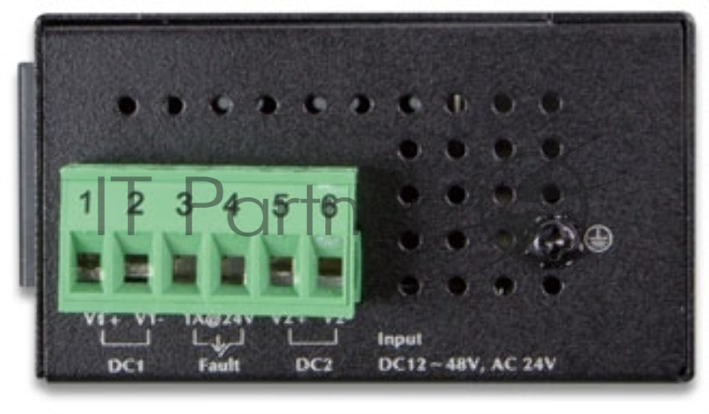 Коммутатор для монтажа в DIN рейку PLANET Technology ISW-800T IP30 Compact size 8-Port 10/100TX Fast Ethernet Switch (-40~75 degrees C)