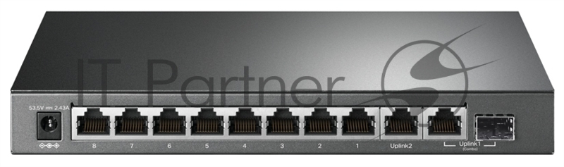 Настольный коммутатор TP-Link TL-SG1210MP 10-портовый гигабитный на 8 портов PoE+