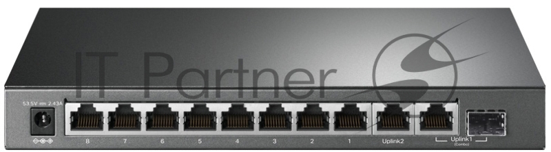 Настольный коммутатор TP-Link TL-SG1210MP 10-портовый гигабитный на 8 портов PoE+