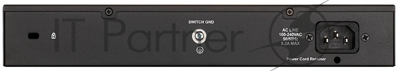 Неуправляемый коммутатор D-Link DGS-1016D/I2A с 16 портами 10/100/1000Base-T