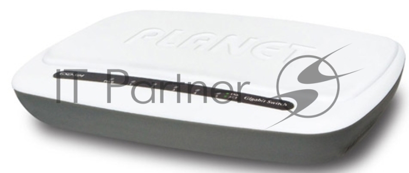 Коммутатор PLANET 5-Port 10/100/1000Mbps Gigabit Ethernet Switch (External Power) - Plastic Case