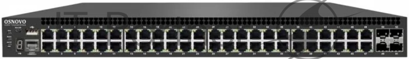 Управляемый (L3) гигабитный коммутатор OSNOVO, 48 *10/100/1000Base-T, 4*10G SFP+ Uplink