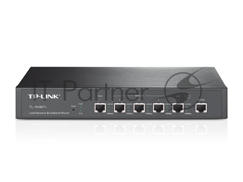 Маршрутизатор TP-Link SMB TL-R480T+ Роутер для ср.бизнеса 1WAN+4LAN 10/100Mb/s,Intel IXP 266MHz, Firewall,NAT,VPN