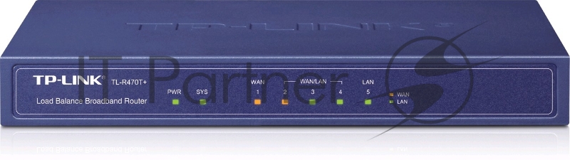 Маршрутизатор TP-Link SMB TL-R470T+ 10/100BASE-TX