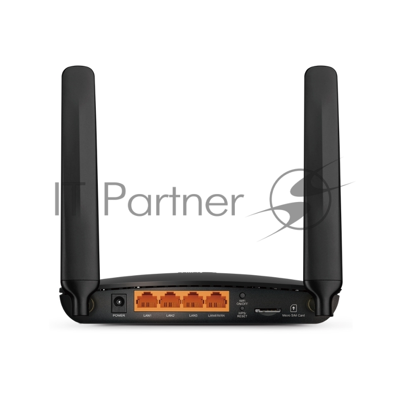 Маршрутизатор 4G LTE Router, internal unlocked 4G/3G Modem, 3 10/100Mbps LAN and 1 10/100Mbps LAN/WAN port, 2 internal Wi-Fi and 2 detachable LTE antennas