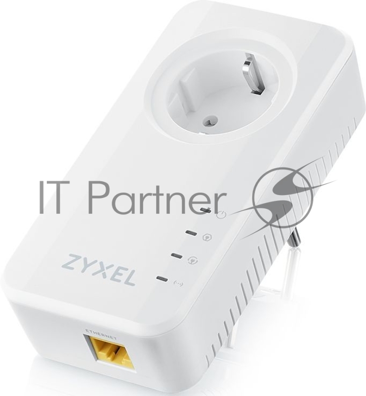 Сетевой адаптер Powerline Zyxel PLA6457 PLA6457-EU0201F AV2400 Gigabit Ethernet