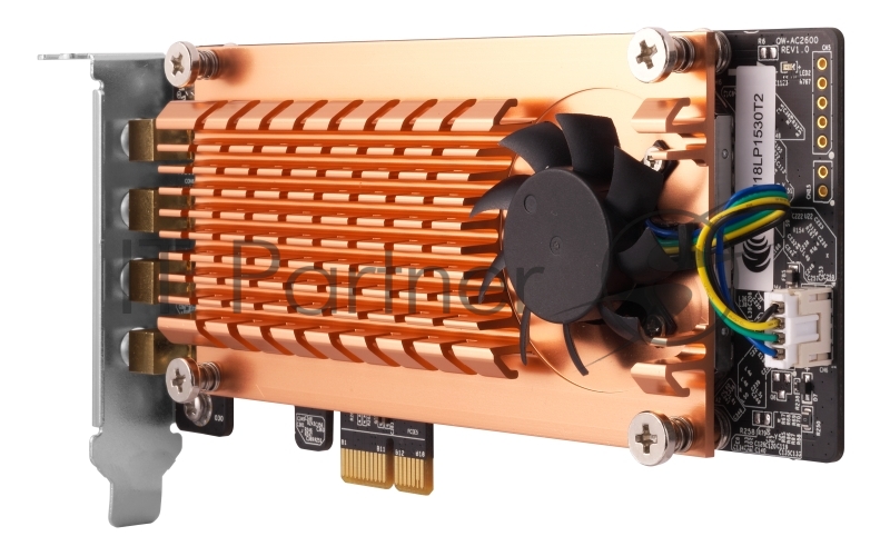 Сетевая карта Wi-Fi QNAP QWA-AC2600 Dual-band AC2600 wireless PCIe expansion card
