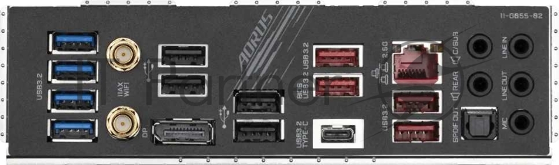 Материнская плата GIGABYTE Z590 S1200 MITX Z590 AORUS ULTRA