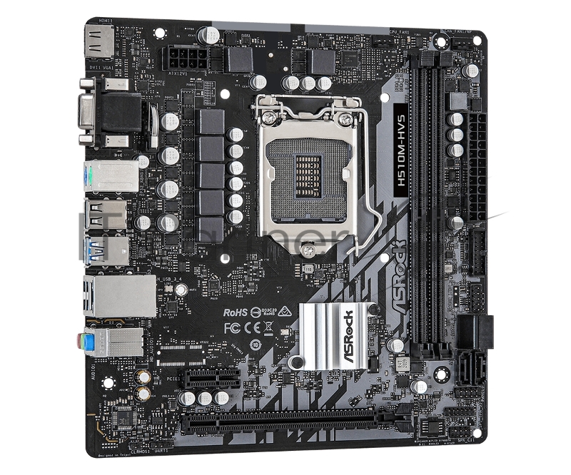 Материнская плата ASRock H510M-HVS H510 S1200 MATX