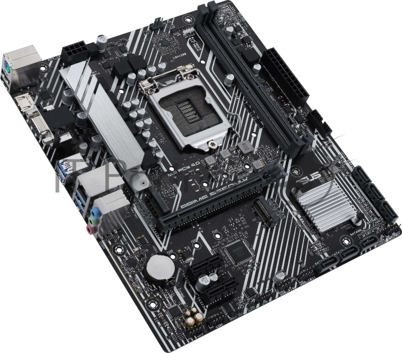 Материнская плата ASUS PRIME B560M-K, LGA1200, B560, 2*DDR4, D-Sub + HDMI, 6 x SATA 6Gb/s, Audio, Gb LAN, USB 3.2*6, USB 2.0*6, COM*1 header (w/o cable), mATX