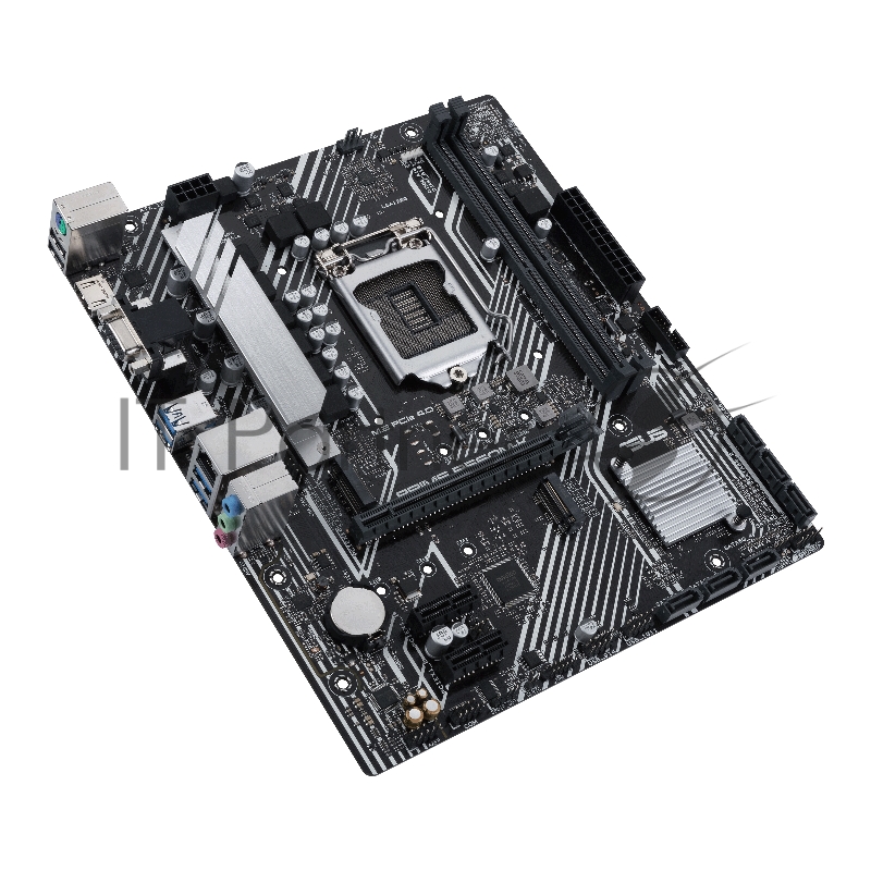 Материнская плата ASUS PRIME B560M-K, LGA1200, B560, 2*DDR4, D-Sub + HDMI, 6 x SATA 6Gb/s, Audio, Gb LAN, USB 3.2*6, USB 2.0*6, COM*1 header (w/o cable), mATX