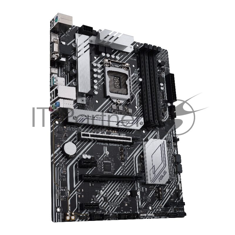 Материнская плата ASUS PRIME B560-PLUS, LGA1200, B560, 4*DDR4, DP+ DVI + HDMI, CrossFireX, SATA3 + RAID, Audio, Gb LAN, USB 3.2*6, USB 2.0*6, COM*1 header (w/o cable), ATX 90MB16N0-M0EAY0