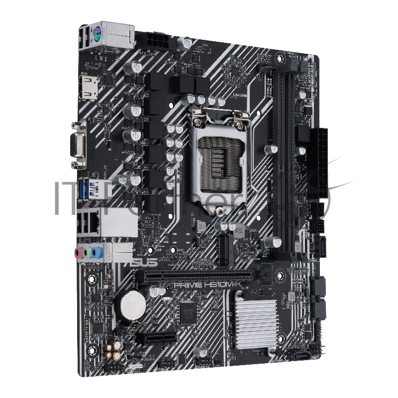 Материнская плата ASUS PRIME H510M-K, LGA1200, H510, 2*DDR4, D-Sub + HDMI, SATA3, Audio, Gb LAN, USB 3.2, USB 2.0, COM*1 header (w/o cable),mATX 90MB17N0-M0EAY0