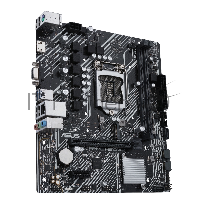 Материнская плата ASUS PRIME H510M-K, LGA1200, H510, 2*DDR4, D-Sub + HDMI, SATA3, Audio, Gb LAN, USB 3.2, USB 2.0, COM*1 header (w/o cable),mATX 90MB17N0-M0EAY0