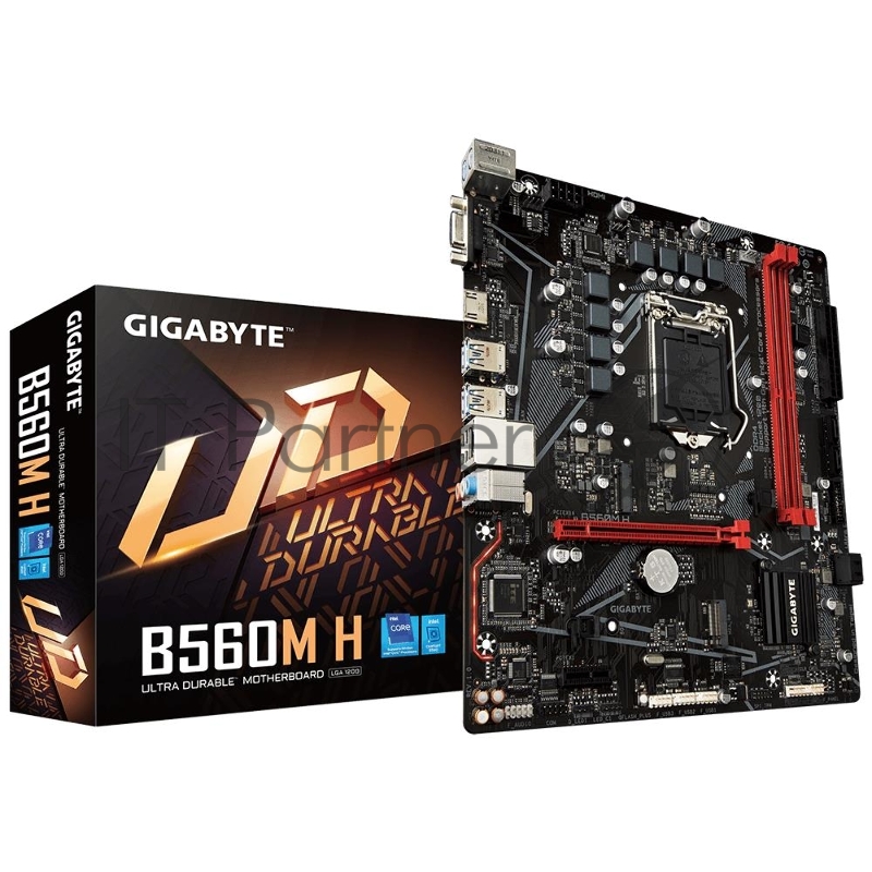 Материнская плата Gigabyte B560 S1200 MATX B560M H