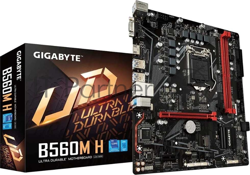 Материнская плата Gigabyte B560 S1200 MATX B560M H