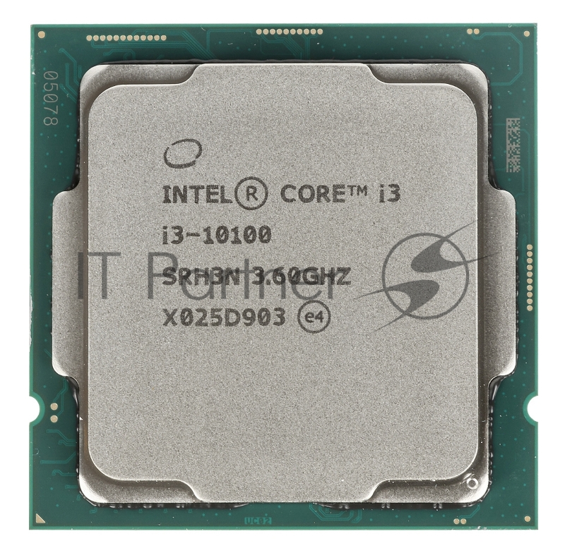Процессор CPU Intel Socket 1200 Core i3-10100 (3.6GHz/6Mb) Box