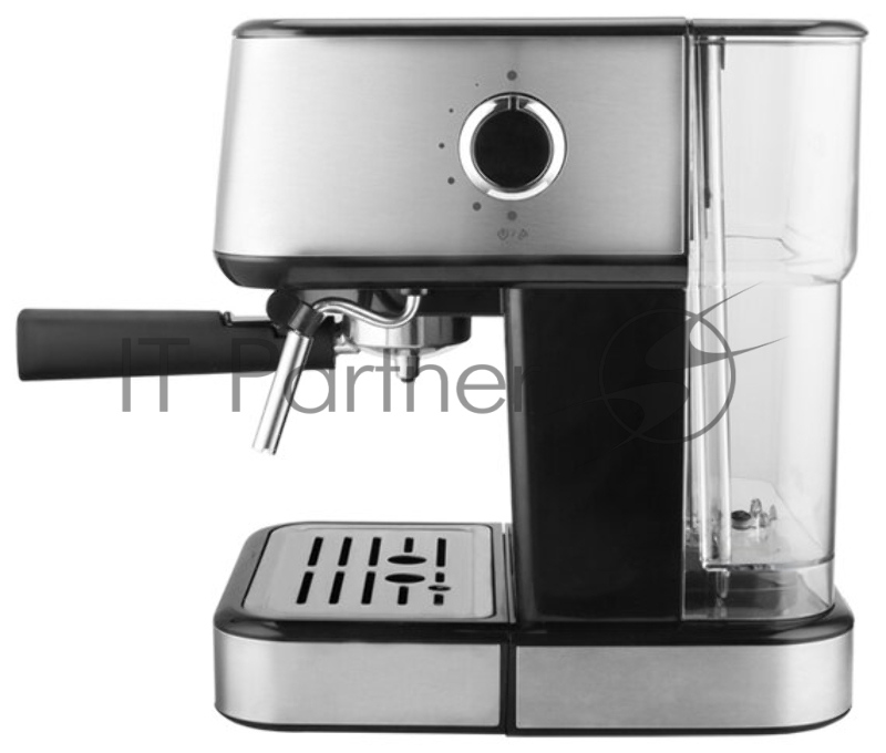 Кофеварка эспрессо (рожковая) BQ CM8000, Итальянская помпа Ulka, Давление 15 бар, Защита от перегрева, Съемный поддон для сбора жидкости, Резервуар для воды 1.5 л, Мерная ложка и два фильтра (на 1 и 2 чашки) в комплекте, Многоразовый фильтр, Мощность