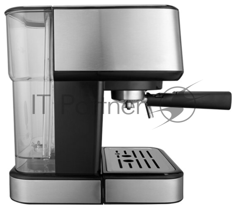 Кофеварка эспрессо (рожковая) BQ CM8000, Итальянская помпа Ulka, Давление 15 бар, Защита от перегрева, Съемный поддон для сбора жидкости, Резервуар для воды 1.5 л, Мерная ложка и два фильтра (на 1 и 2 чашки) в комплекте, Многоразовый фильтр, Мощность