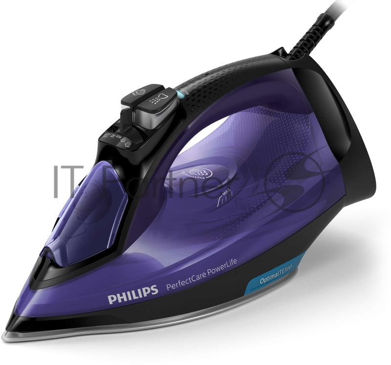 Утюг Philips GC3925/30 2500Вт синий/черный