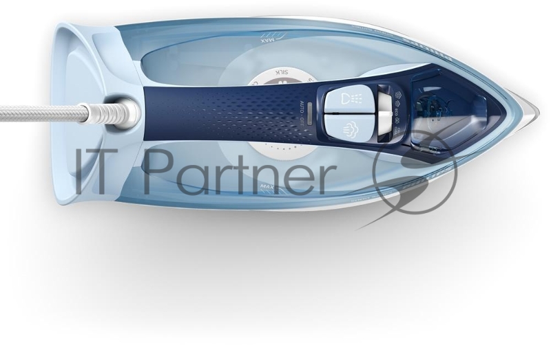 Утюг электрический Philips Утюг электрический Philips/ 2400 Вт, удар 180 г, пар 45 г/мин, 320 мл, SteamGlide Plus, автоотключение