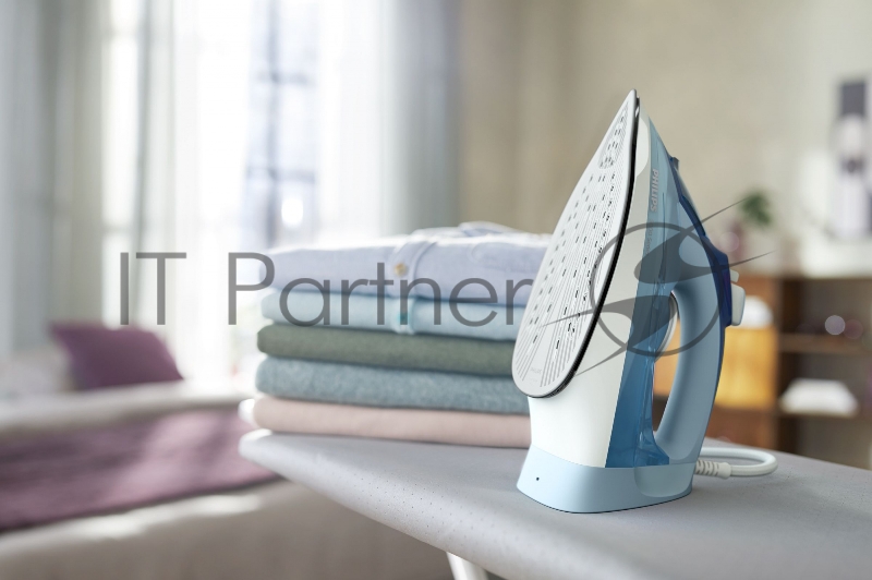 Утюг электрический Philips Утюг электрический Philips/ 2400 Вт, удар 180 г, пар 45 г/мин, 320 мл, SteamGlide Plus, автоотключение