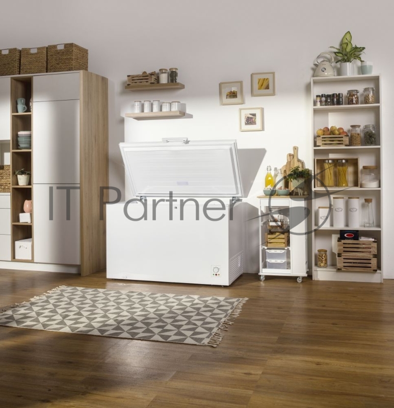 Морозильный ларь GORENJE FH451CW морозильный ларь, 85 ? 150 ? 74 см, объем 457л, белый