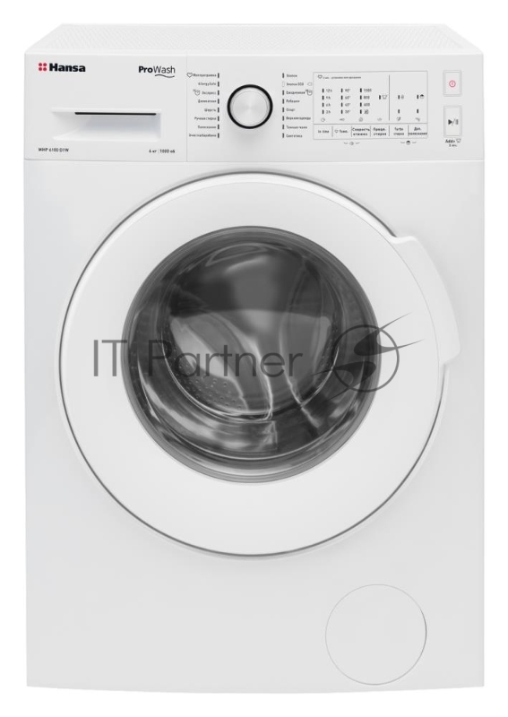 Стиральная машина Hansa WHP 6100 D1W класс: A+++ загр.фронтальная макс.:6кг