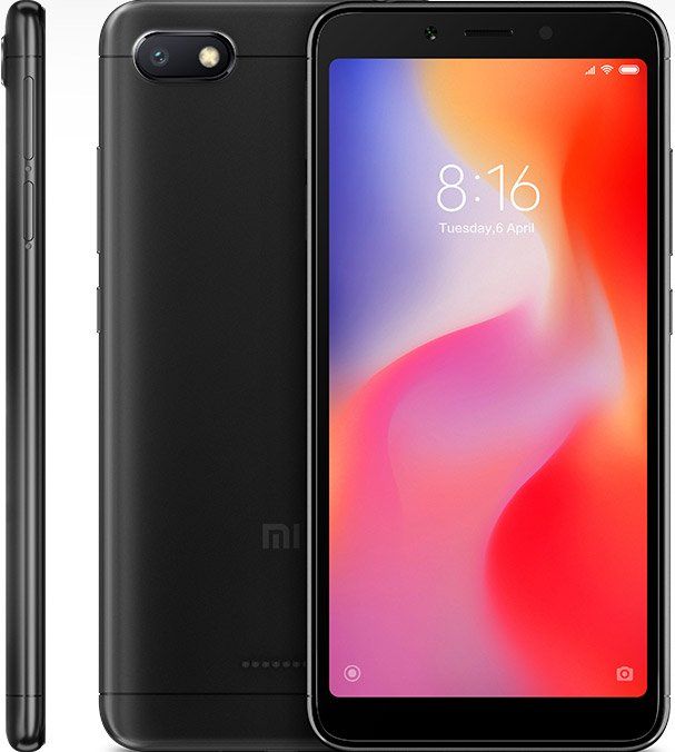 Смартфон Xiaomi Redmi 6A 2GB + 32Gb black