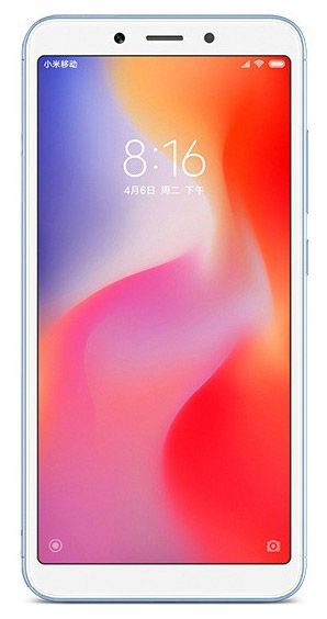 Смартфон Xiaomi Redmi 6 3GB + 32GB Blue