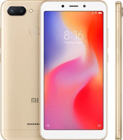 Смартфон Xiaomi Redmi 6 3GB + 32GB Gold