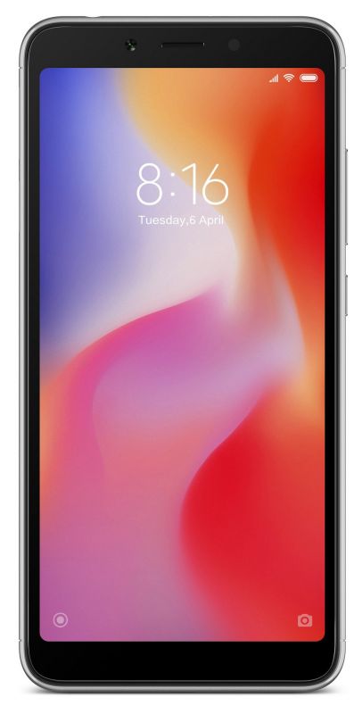 Смартфон Xiaomi Redmi 6 4GB + 64GB Black