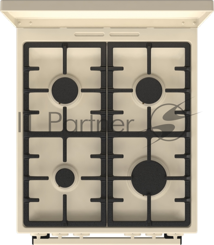 Газовая плита GORENJE GN5112BEF1 85х50х59.4, газовая варочная поверхность, электроподжиг, газовая духовка, бежевый