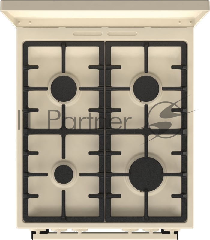 Газовая плита GORENJE GN5112BEF1 85х50х59.4, газовая варочная поверхность, электроподжиг, газовая духовка, бежевый