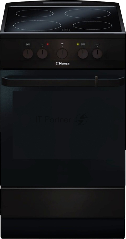 Плита Электрическая Hansa FCCB54000 коричневый