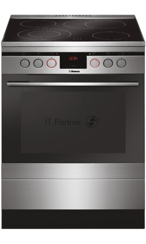 Плита электрическая Hansa FCCX68225 нержавеющая сталь