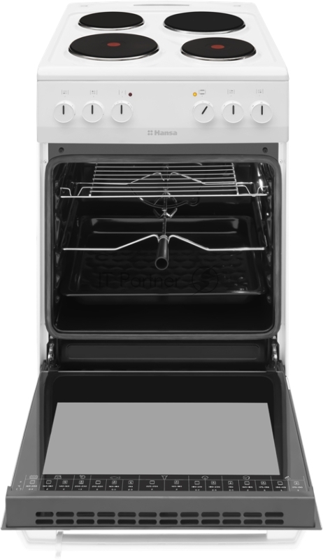 Плита Электрическая Hansa FCEW54120 белый