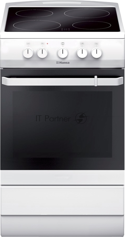 Плита Электрическая Hansa FCCW54000 белый