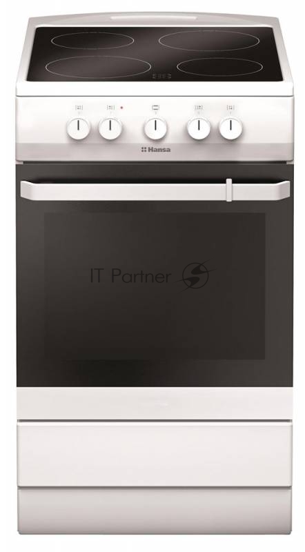Плита Электрическая Hansa FCCW54000 белый