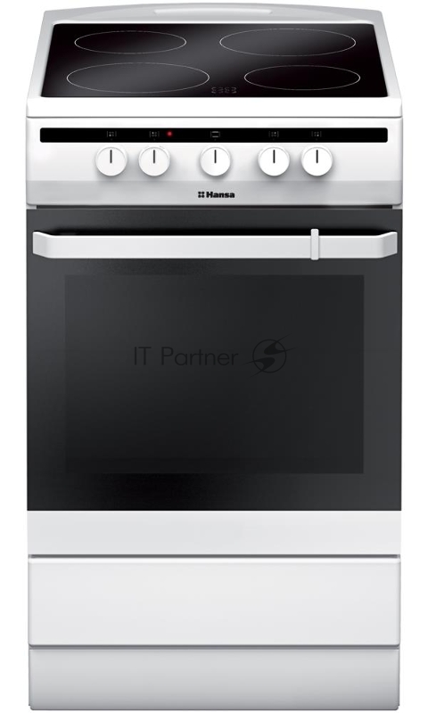 Плита Электрическая Hansa FCCW54002 белый