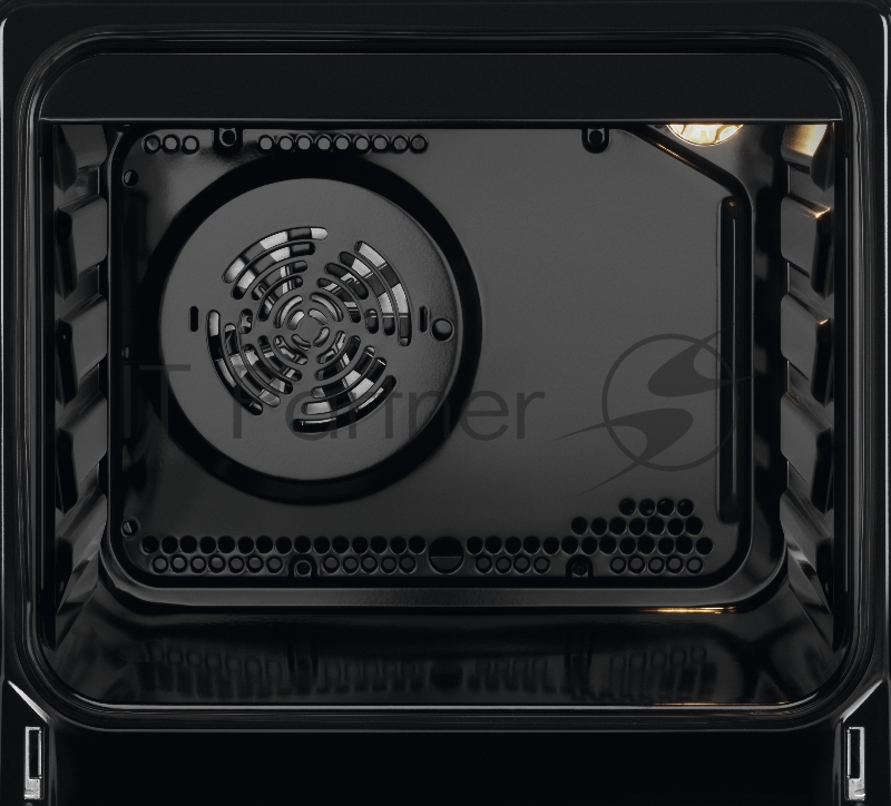 Электрическая плита ELECTROLUX со стеклокерамикой, 50см шириной, нержавеющая сталь, мультифункциональная электрическая духовка с паром SteamBake, электрический гриль, механический таймер с отключением духовки, 11 режимов, полезный объём 57 л., ш