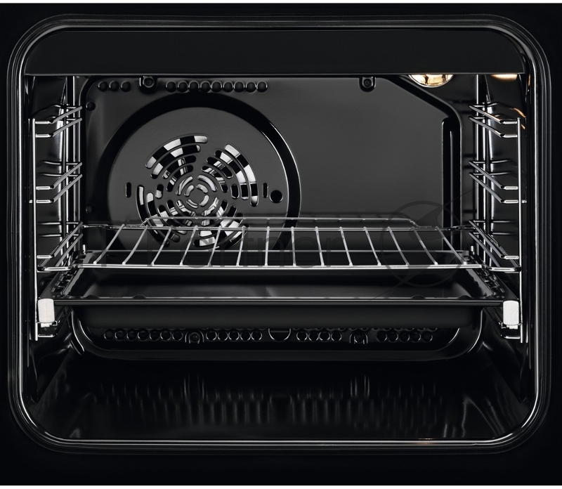 Электрическая плита ELECTROLUX/ Электрическая плита со стеклокерамикой, 60см шириной, нержавеющая сталь c Anti Finger Print, мультифункциональная электрическая духовка с паром SteamBake, электрический гриль, электронное управление с отключением духов