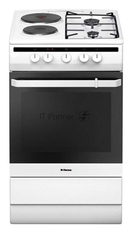 Плита Комбинированная Hansa FCMW53040 белый