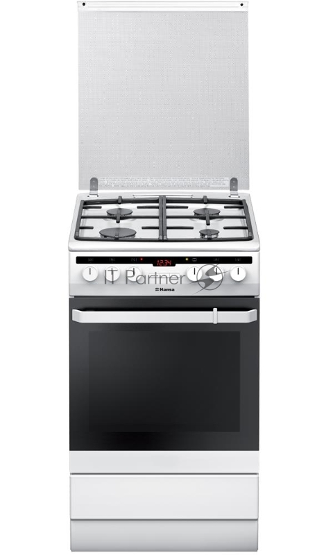 Плита Комбинированная Hansa FCMW58221 белый