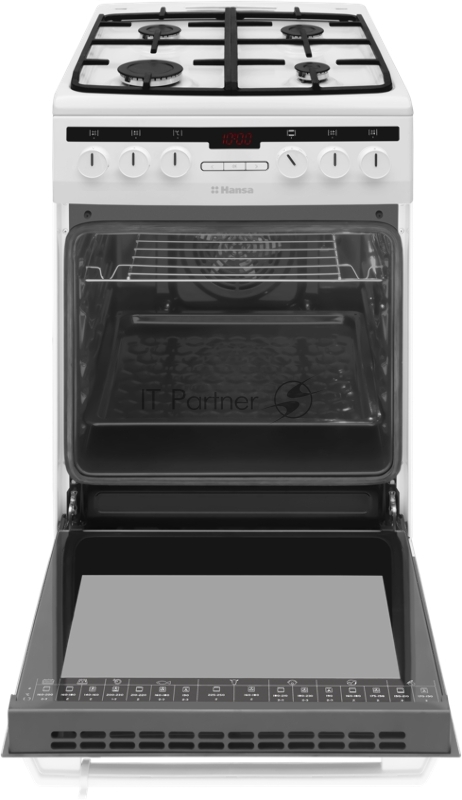 Плита Комбинированная Hansa FCMW58221 белый