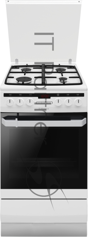 Плита Комбинированная Hansa FCMW58221 белый