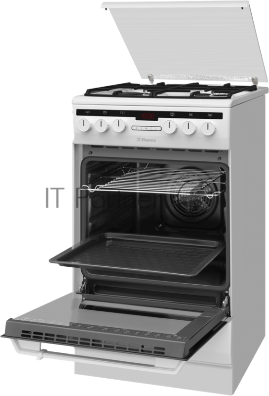 Плита Комбинированная Hansa FCMW58221 белый