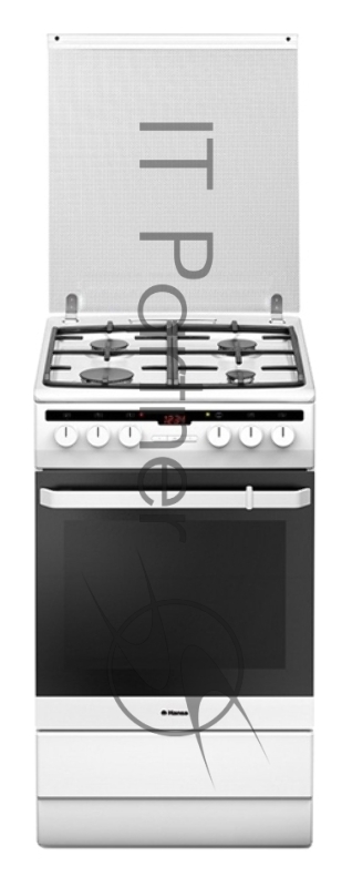 Плита Комбинированная Hansa FCMW58221 белый