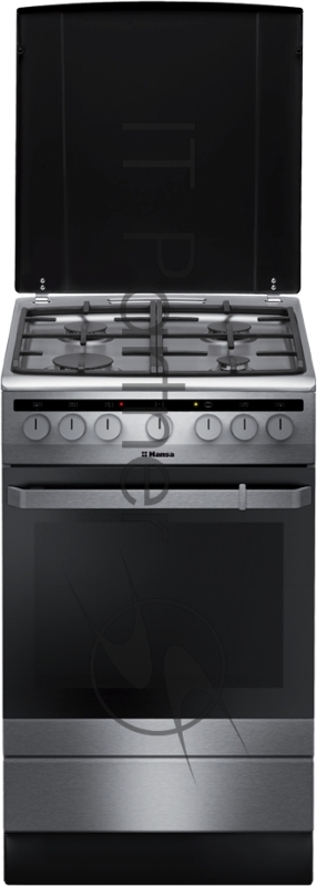 Плита комбинированная Hansa FCMX59120 серебристый